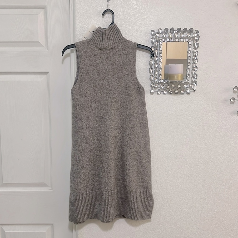 NWT Turtleneck Mini Sweater Dress SZ S